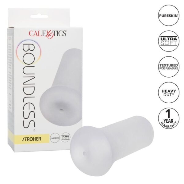 CALEX MASTURBADOR BOUNDLESS STROKER - TRANSPARENTE - Imagen 2