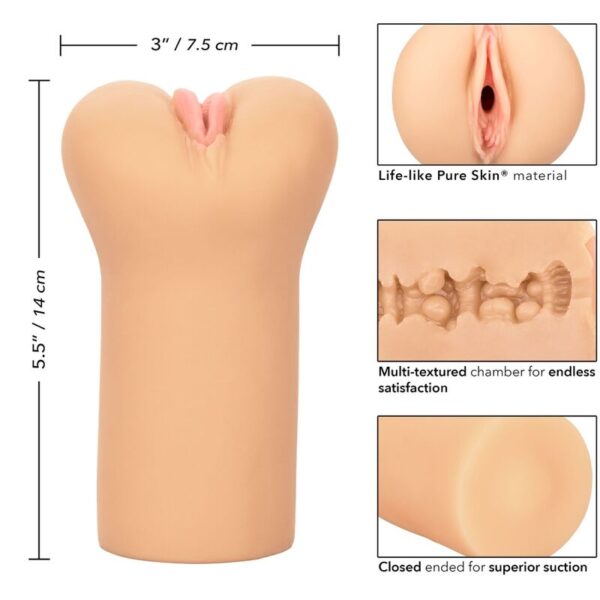 CALEX BOUNDLESS VULVA MASTURBADOR - TONO LIGHT - Imagen 5