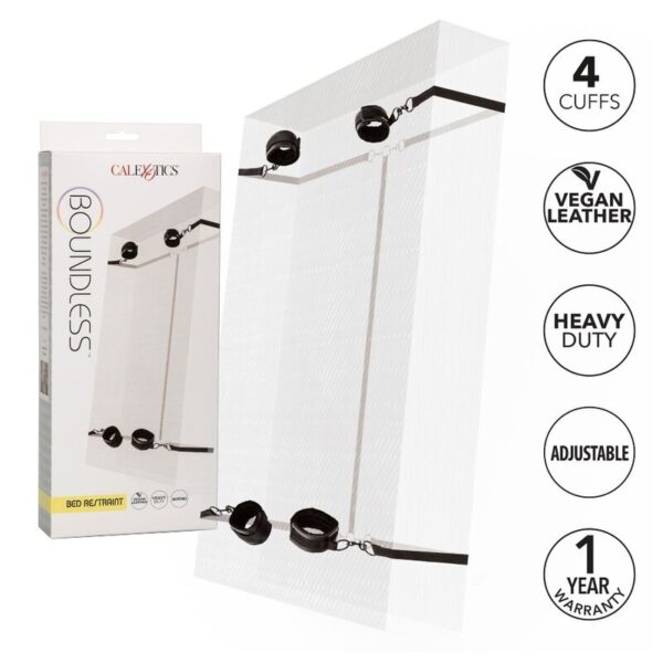 CALEX BOUNDLESS RED RESTRAINT SET RESTRICCION CAMA - Imagen 2