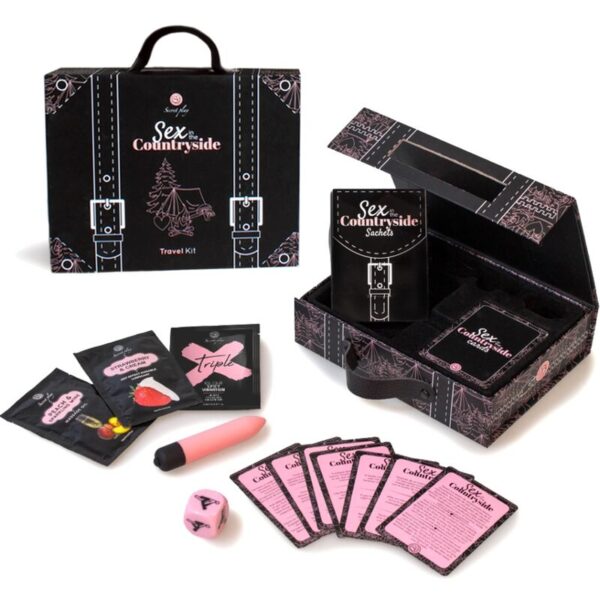SECRETPLAY SEX IN THE COUNTRYSIDE TRAVEL KIT (ES/EN/DE/FR/NL/PT) - Imagen 2