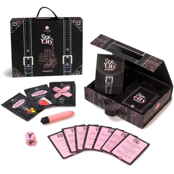 SECRETPLAY SEX IN THE CITY TRAVEL KIT (ES/EN/DE/FR/NL/PT) - Imagen 2