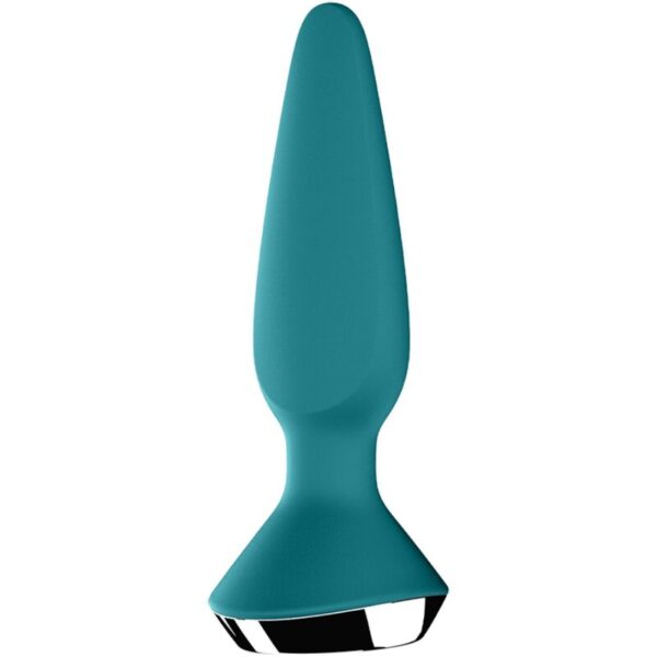 SATISFYER PLUG ILICIOUS 1 PLUG CON VIBRACION - VERDE - Imagen 2