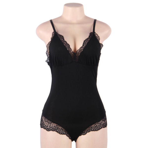 QUEEN LINGERIE TEDDY DE ENCAJES S/M - Imagen 4