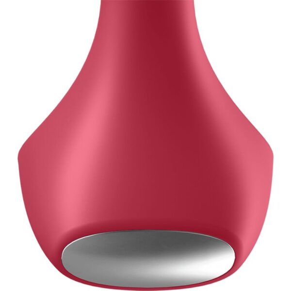SATISFYER BACKDOOR LOVER PLUG ANAL VIBRADOR - ROJO - Imagen 3