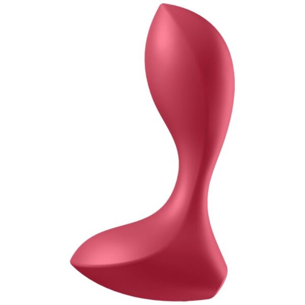 SATISFYER BACKDOOR LOVER PLUG ANAL VIBRADOR - ROJO - Imagen 2