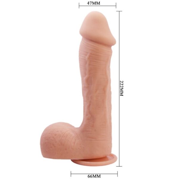 BEAUTIFUL ENCOUNTER JOHNSON LIFELIKE SKIN DILDO 22 CM - Imagen 2