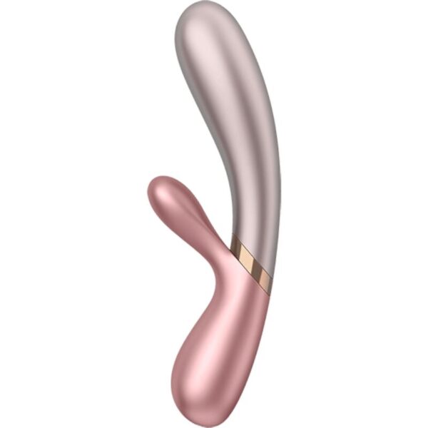 SATISFYER HOT LOVER VIBRADOR  ROSA-BEIGE - Imagen 2