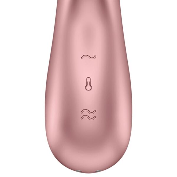 SATISFYER HOT LOVER VIBRADOR  ROSA-BEIGE - Imagen 3
