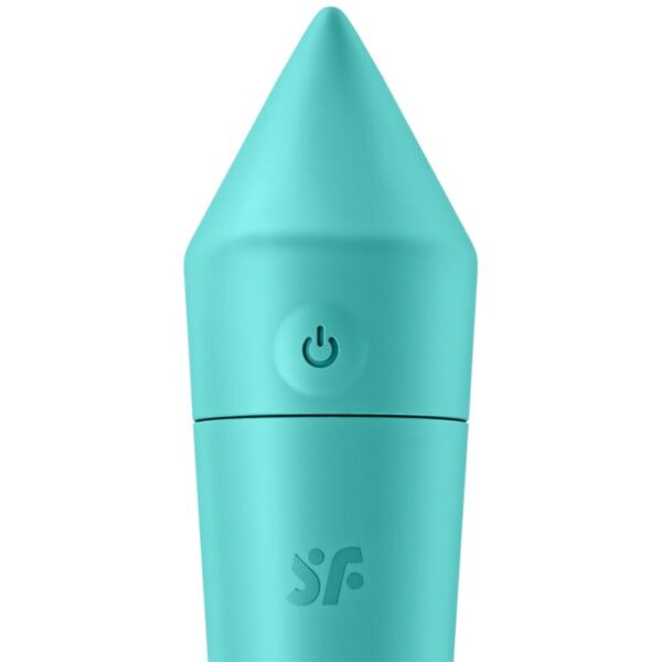 SATISFYER ULTRA POWER BULLET 8 BALA VIBRADORA TURQUESA - Imagen 2