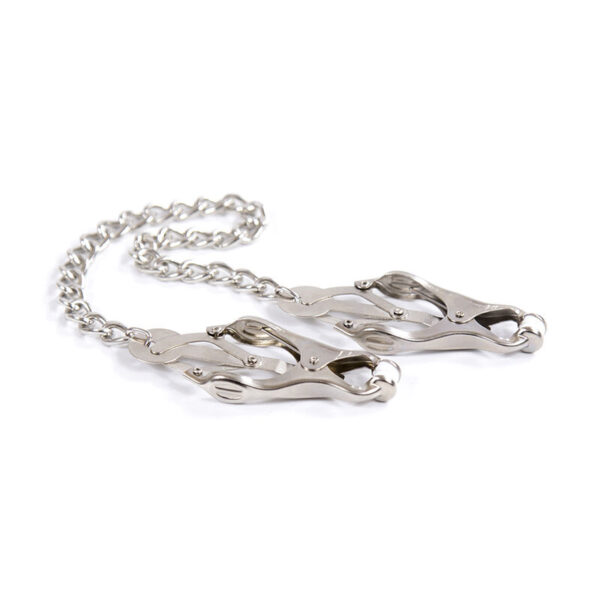 OHMAMA FETISH PINZAS METALICAS CON CADENA - Imagen 2