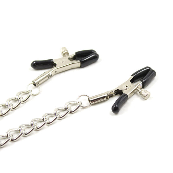 OHMAMA FETISH 4 PINZAS PEZONES CON CADENAS - Imagen 4