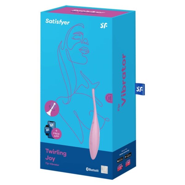 SATISFYER TWIRLING JOY ESTIMULADOR CLITORIS - ROSA - Imagen 4