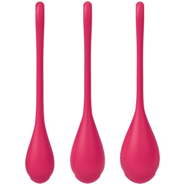 SATISFYER YONI POWER 1 KIT DE ENTRENAMIENTO ROJO - Imagen 3
