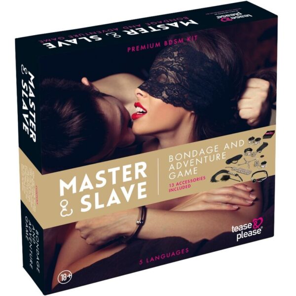 TEASE AND PLEASE JUEGO 13 ACCESORIOS BONDAGE (NL-EN-DE-FR-ES-IT-SE-NO-PL-RU) - Imagen 2