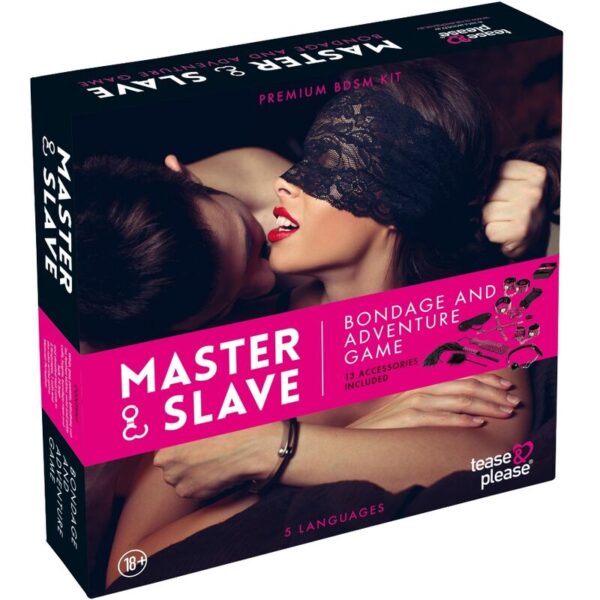 TEASE AND PLEASE JUEGO 13 ACCESORIOS BONDAGE MAGENTA (NL-EN-DE-FR-ES-IT-SE-NO-PL-RU) - Imagen 2