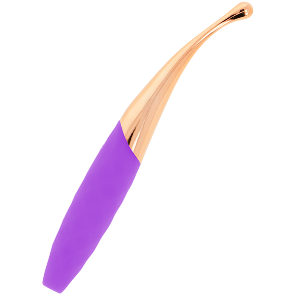 OHMAMA ESTIMULADOR CLITORIS RECARGABLE 36 MODOS - LILA-PINKGOLD - Imagen 2