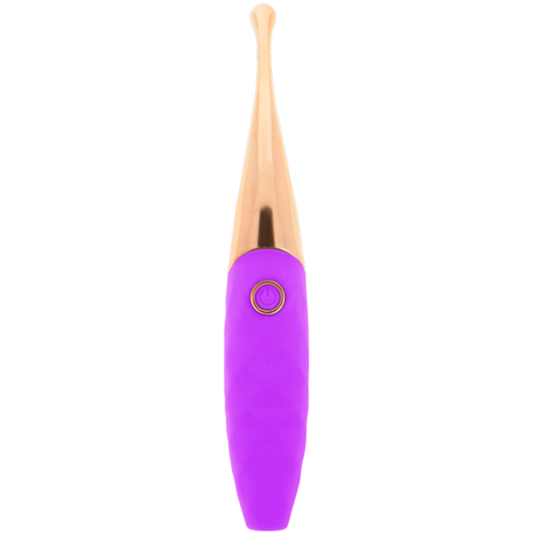 OHMAMA ESTIMULADOR CLITORIS RECARGABLE 36 MODOS - LILA-PINKGOLD - Imagen 4