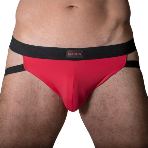 MACHO MX22N SUSPENSORIO REJILLA NEGRO L/XL