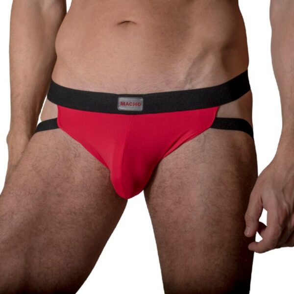 MACHO MX22N SUSPENSORIO REJILLA NEGRO L/XL - Imagen 2