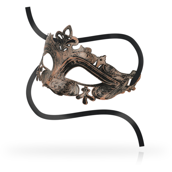 OHMAMA MASKS ANTIFAZ ESTILO VENECIANO - COBRE - Imagen 2