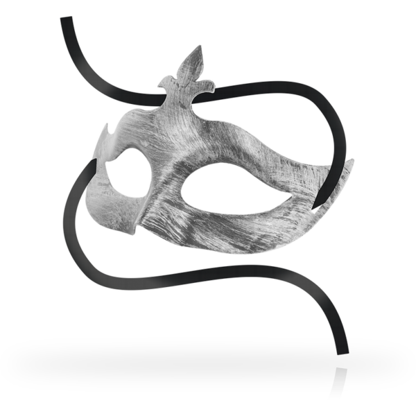 OHMAMA MASKS ANTIFAZ FLOR DE LIS - SILVER - Imagen 2