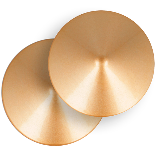 COQUETTE CHIC DESIRE CUBRE PEZONES - CIRCULOS DORADOS - Imagen 4