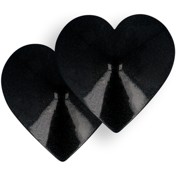 COQUETTE CHIC DESIRE CUBRE PEZONES - CORAZONES NEGROS - Imagen 3