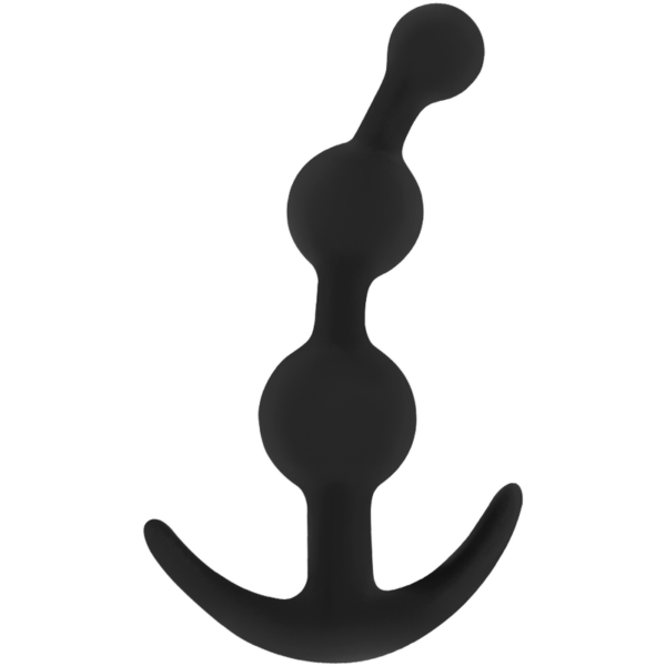 OHMAMA PLUG ANAL DE SILICONA CURVADO 13 CM - Imagen 2