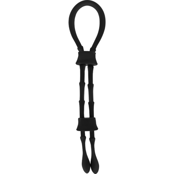 OHMAMA CUERDA-ANILLO PARA PENE Y TESTICULOS SILICONA - Imagen 2