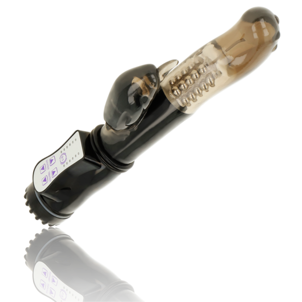 OHMAMA VIBRADOR ROTADOR CON ESTIMULADOR CLITORIS DELFIN - Imagen 2