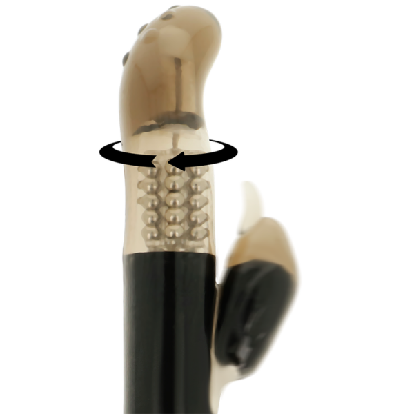 OHMAMA VIBRADOR ROTADOR CON ESTIMULADOR CLITORIS DELFIN - Imagen 3
