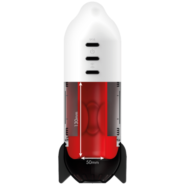 JAMYJOB ROCKET MASTURBADOR TECNOLOGÍA SOFT COMPRESSION Y VIBRACION - Imagen 2