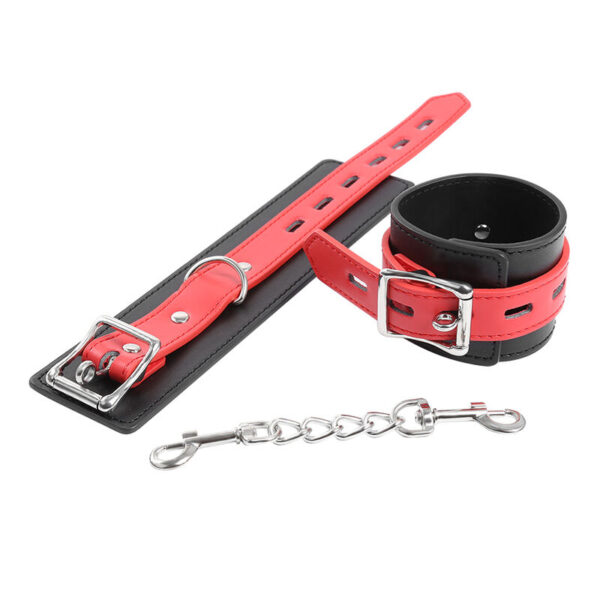 OHMAMA FETISH LOCK BUCKLE WRIST RESTRAINTS - Imagen 2