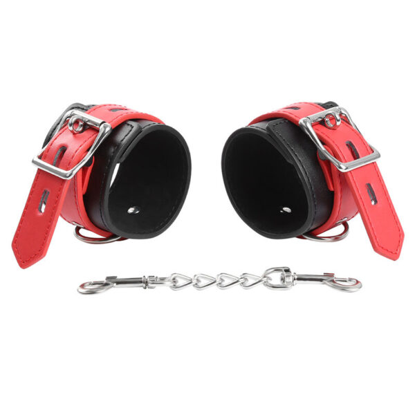 OHMAMA FETISH LOCK BUCKLE WRIST RESTRAINTS - Imagen 4