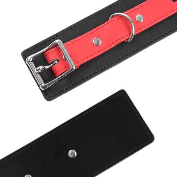 OHMAMA FETISH LOCK BUCKLE WRIST RESTRAINTS - Imagen 5