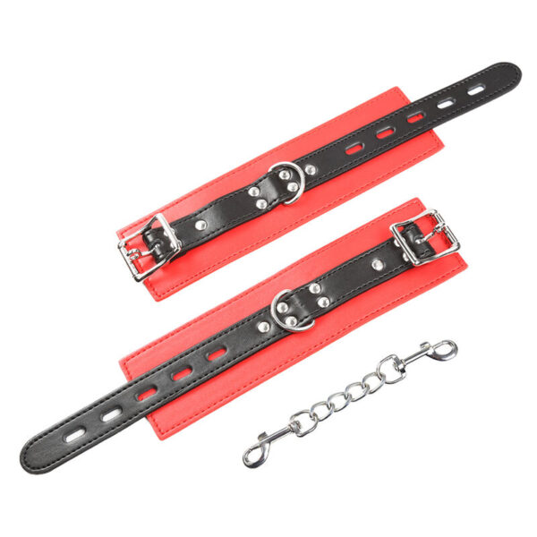 OHMAMA FETISH LOCKING/BUCKLING WRIST RESTRAINTS - Imagen 2