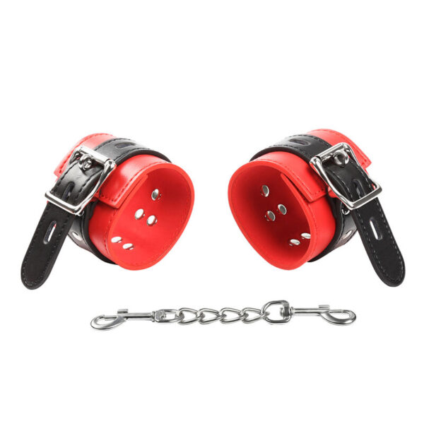 OHMAMA FETISH LOCKING/BUCKLING WRIST RESTRAINTS - Imagen 3