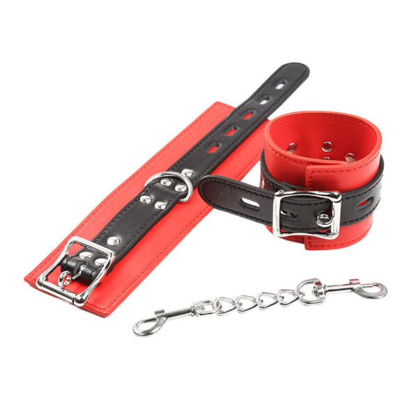 OHMAMA FETISH LOCKING/BUCKLING WRIST RESTRAINTS - Imagen 4