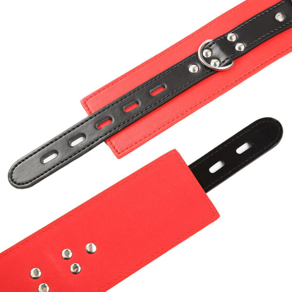 OHMAMA FETISH LOCKING/BUCKLING WRIST RESTRAINTS - Imagen 5