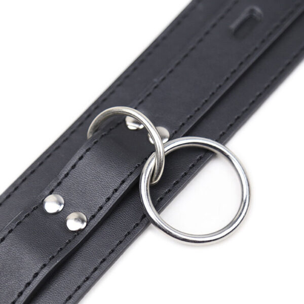 OHMAMA FETISH COLLAR SUMISION CON 3 ANILLAS - Imagen 2