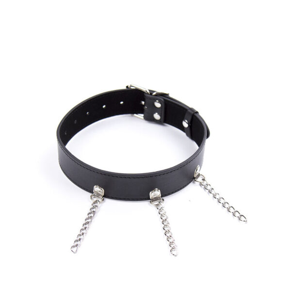 OHMAMA FETISH COLLAR FETISH CON ANILLAS - Imagen 2