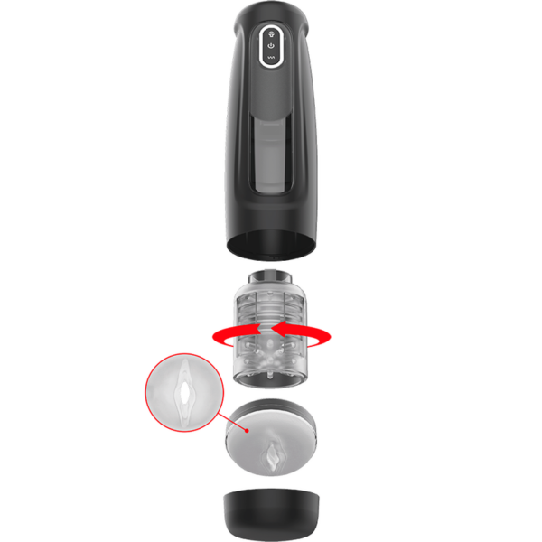 JAMYJOB TORNADO MASTURBADOR 360 ROTATE TECH - Imagen 3