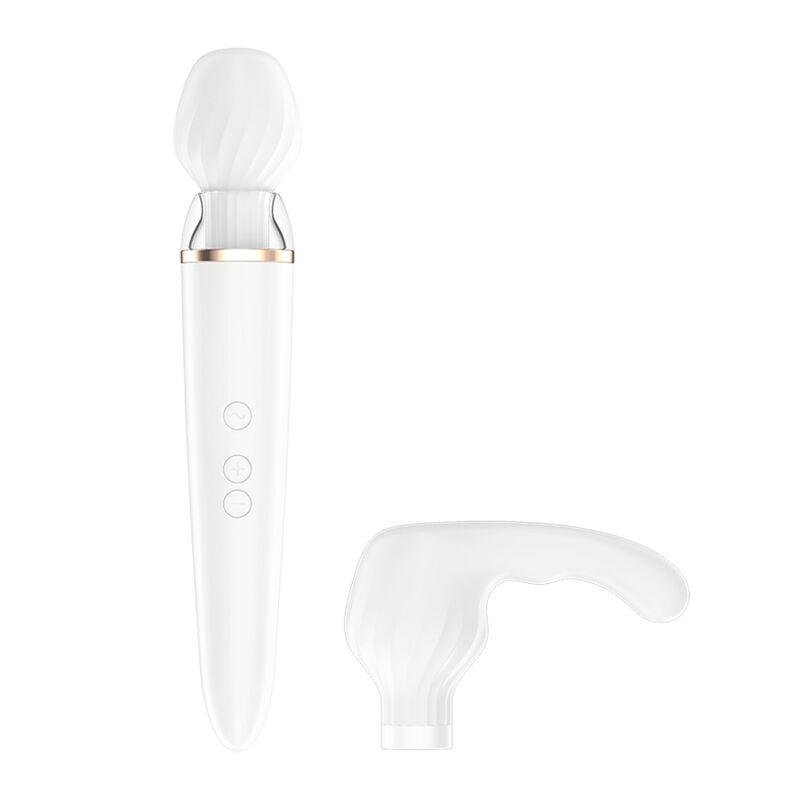 SATISFYER DOUBLE WAND-ER APP - BLANCO - Imagen 2