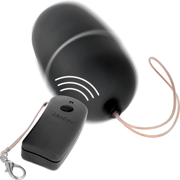 ONLINE HUEVO VIBRADOR CON MANDO CONTROL REMOTO - NEGRO - Imagen 2