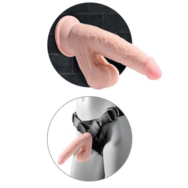 KING COCK PLUS 3D COCK SWINGING BALLS 12.7 CM - Imagen 4