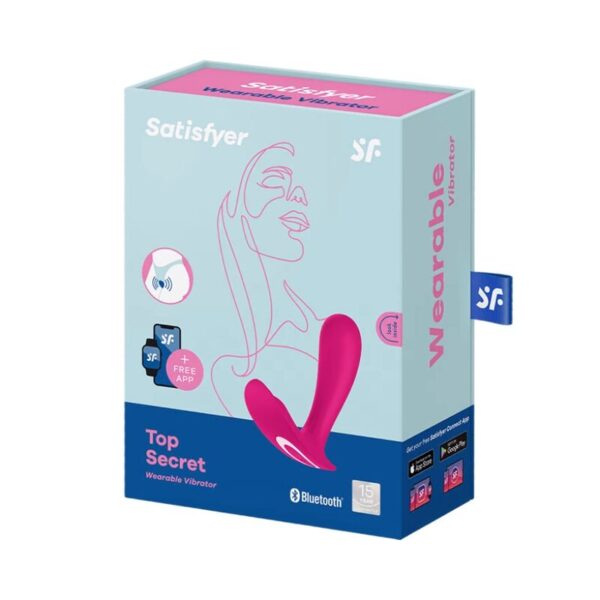 SATISFYER TOP SECRET VIBRADOR ROSA - Imagen 3