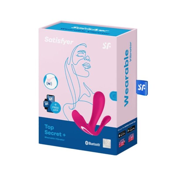 SATISFYER TOP SECRET + VIBRADOR ROSA - Imagen 3