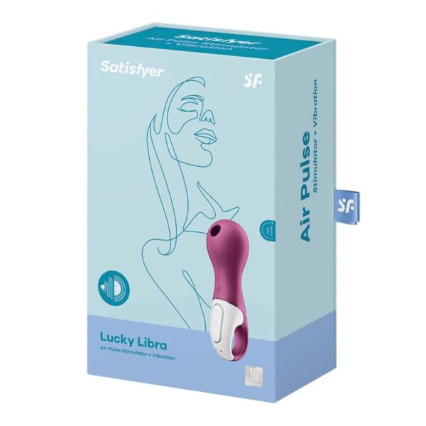 SATISFYER LUCKY LIBRA SUCCIONADOR Y VIBRADOR - Imagen 5