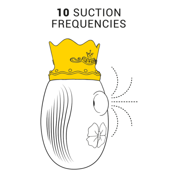 INTENSE ESTIMULADOR CLITORIS 10 MODOS DE SUCCIÓN Y LICKING - ROJO - Imagen 4