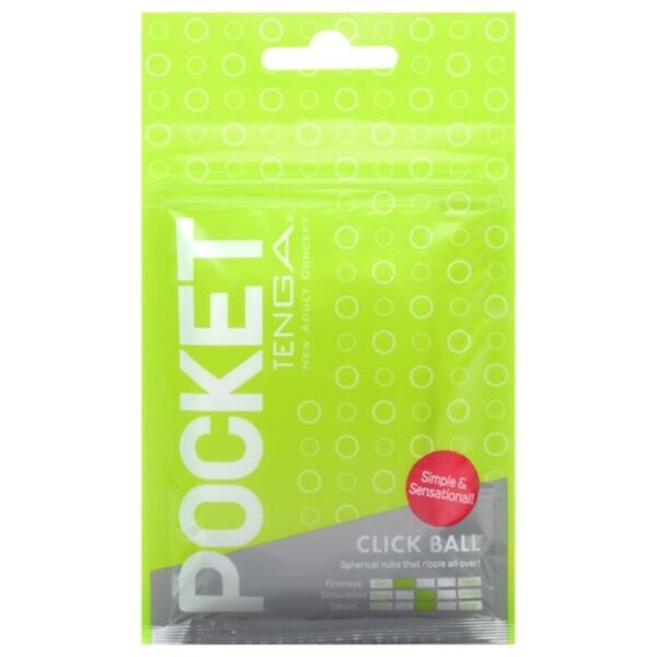 TENGA CLICK BALL MASTURBADOR POCKET - Imagen 2